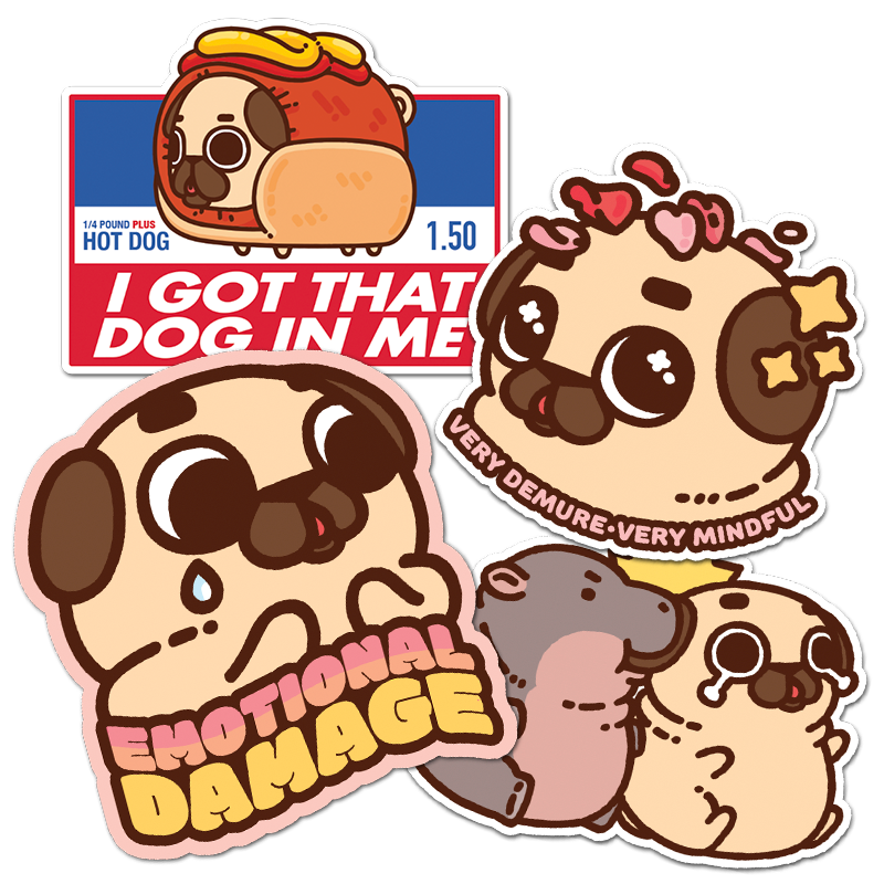 "TikTok Made Me Do It" Sticker Pack