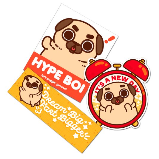 "Hype Boi Set" Sticker Pack