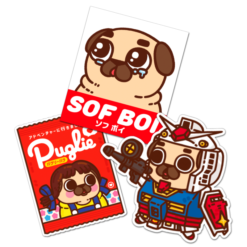 "Sof Boi Set" Sticker Pack