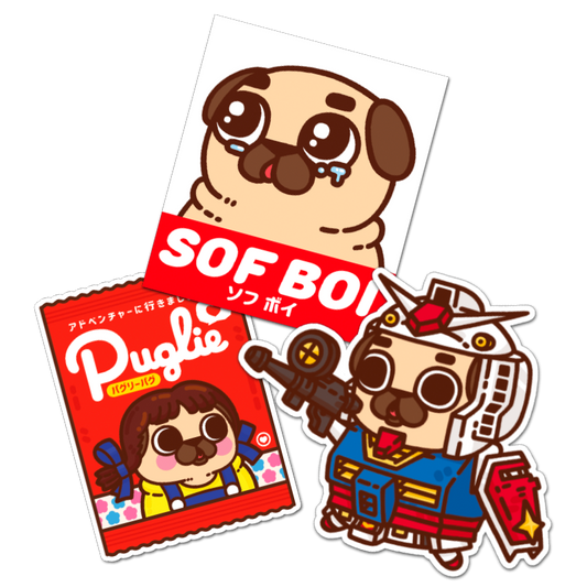 "Sof Boi Set" Sticker Pack