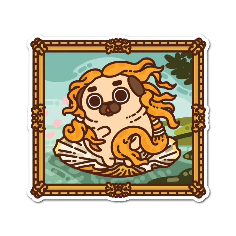 The Birth of Puglie Sticker