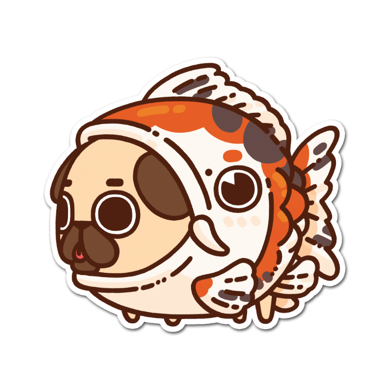 Koi Puglie Sticker