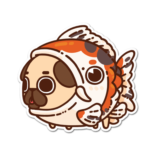 Koi Puglie Sticker