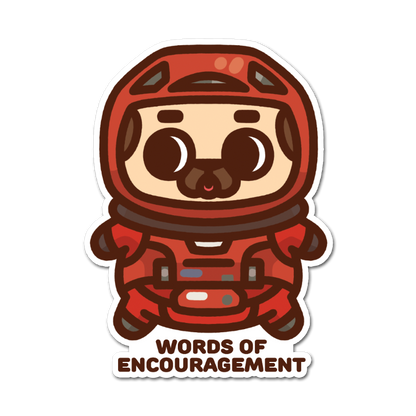 Project Hail Puglie Sticker Set