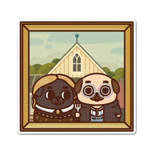 Puglie Gothic Sticker