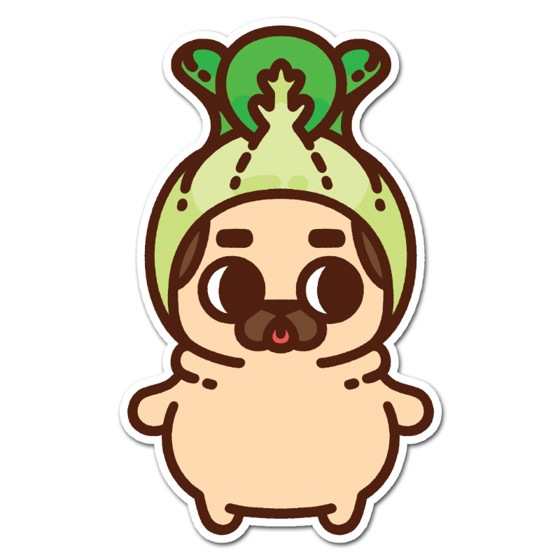 Sonny Bak Choi Puglie Vinyl Sticker