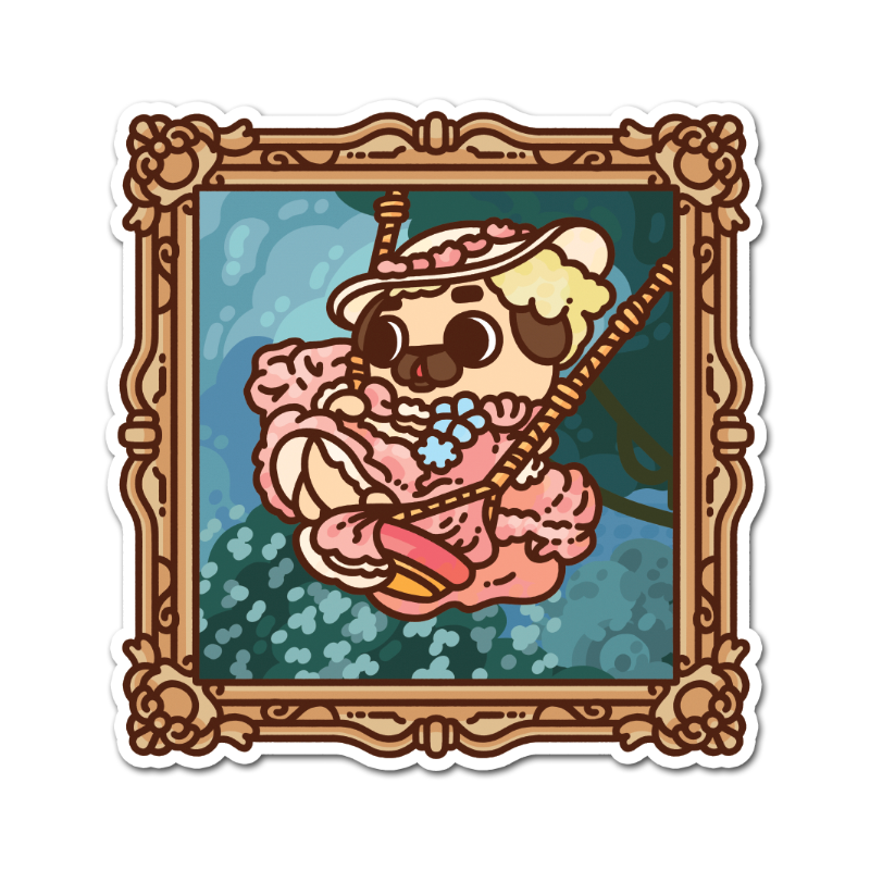 The Swing Puglie Vinyl Sticker