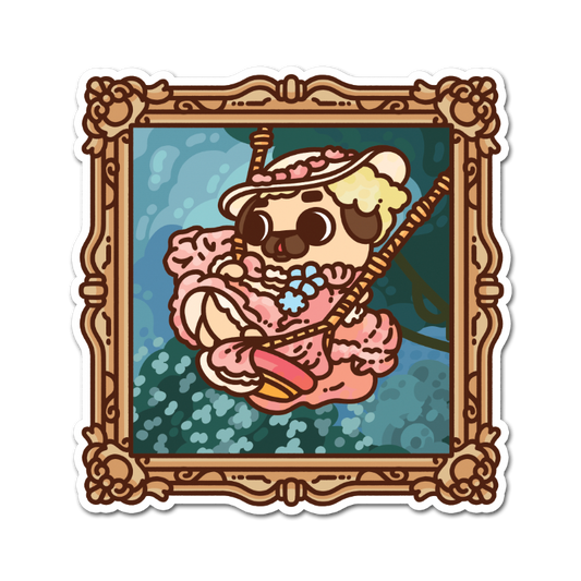 The Swing Puglie Sticker