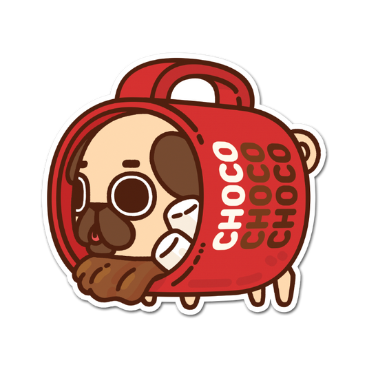 Hot Chocolate Puglie Sticker