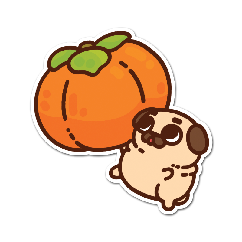 Persimmon Mini Puglie Sticker