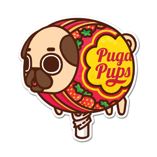 PugaPups Sticker