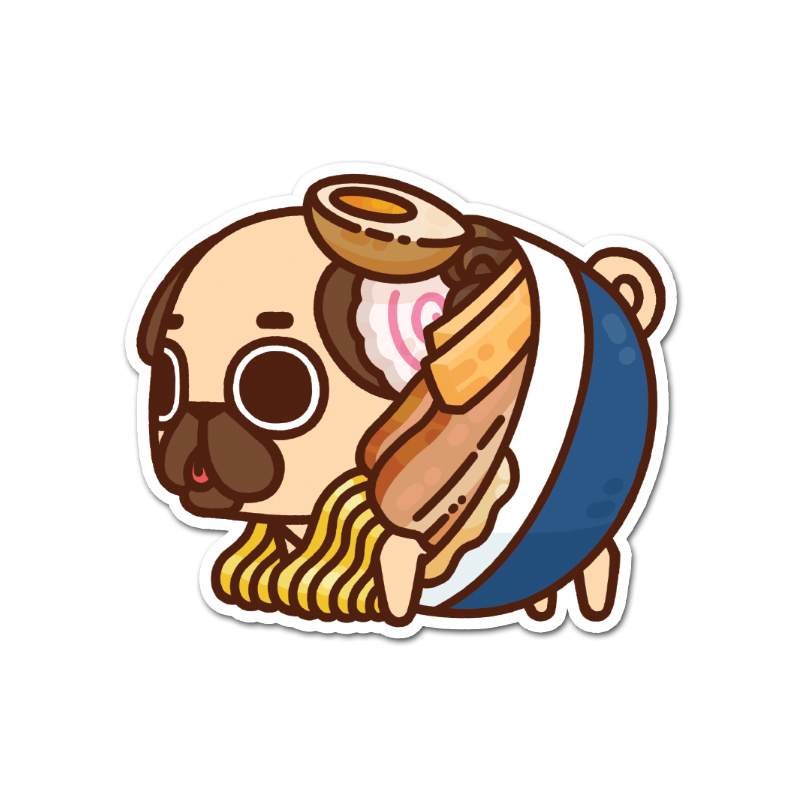 Ramen Puglie Vinyl Sticker