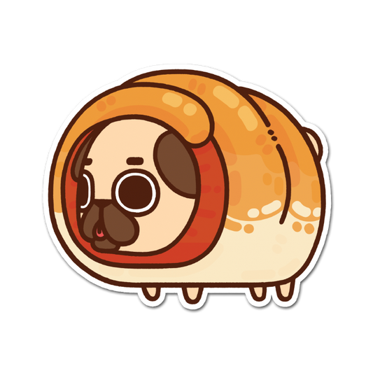 Sausage Bun Puglie Sticker