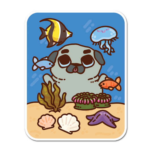 Aquarium Puglie Vinyl Sticker