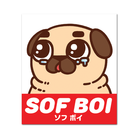 Sof Boi Puglie Vinyl Sticker