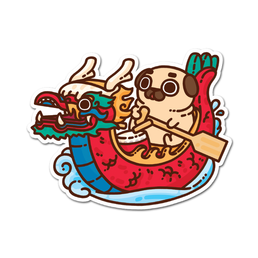 Dragon Boat Puglie Vinyl Sticker