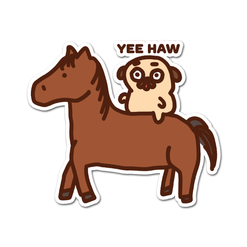 Paglie Honse Vinyl Sticker