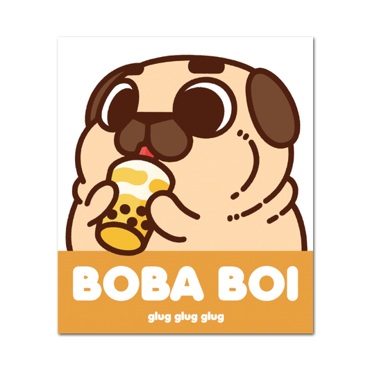 Boba Boi Puglie Sticker