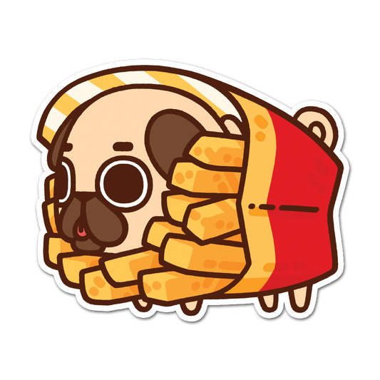 French Fries Puglie Sticker