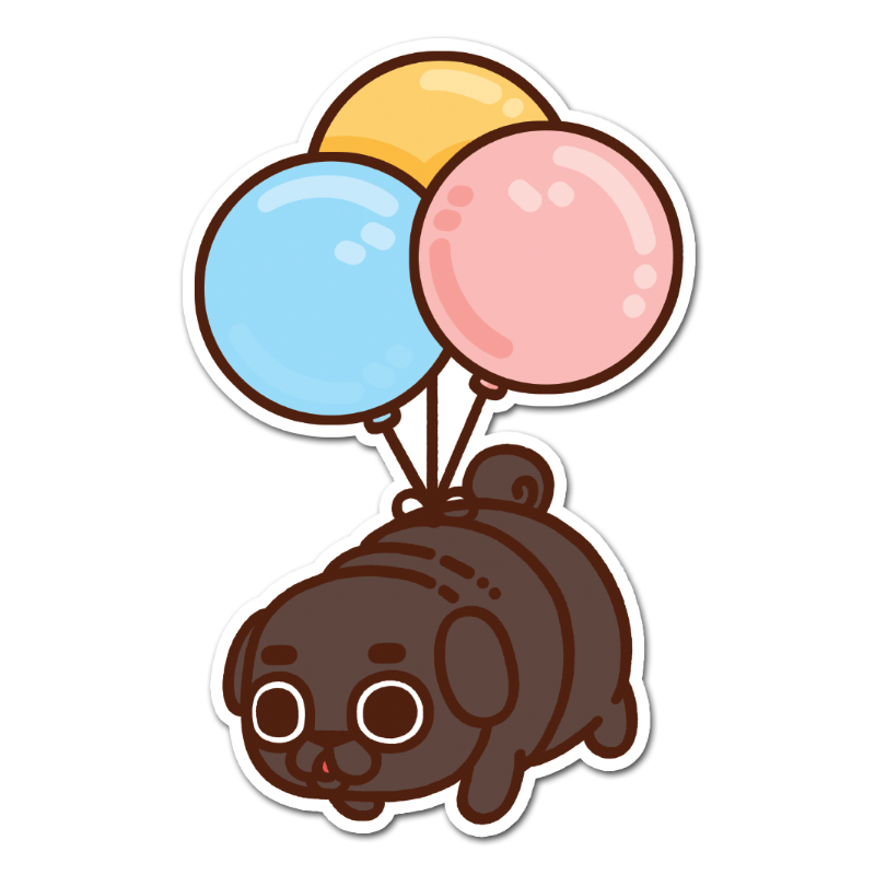 Balloon Floatie Ollie Sticker
