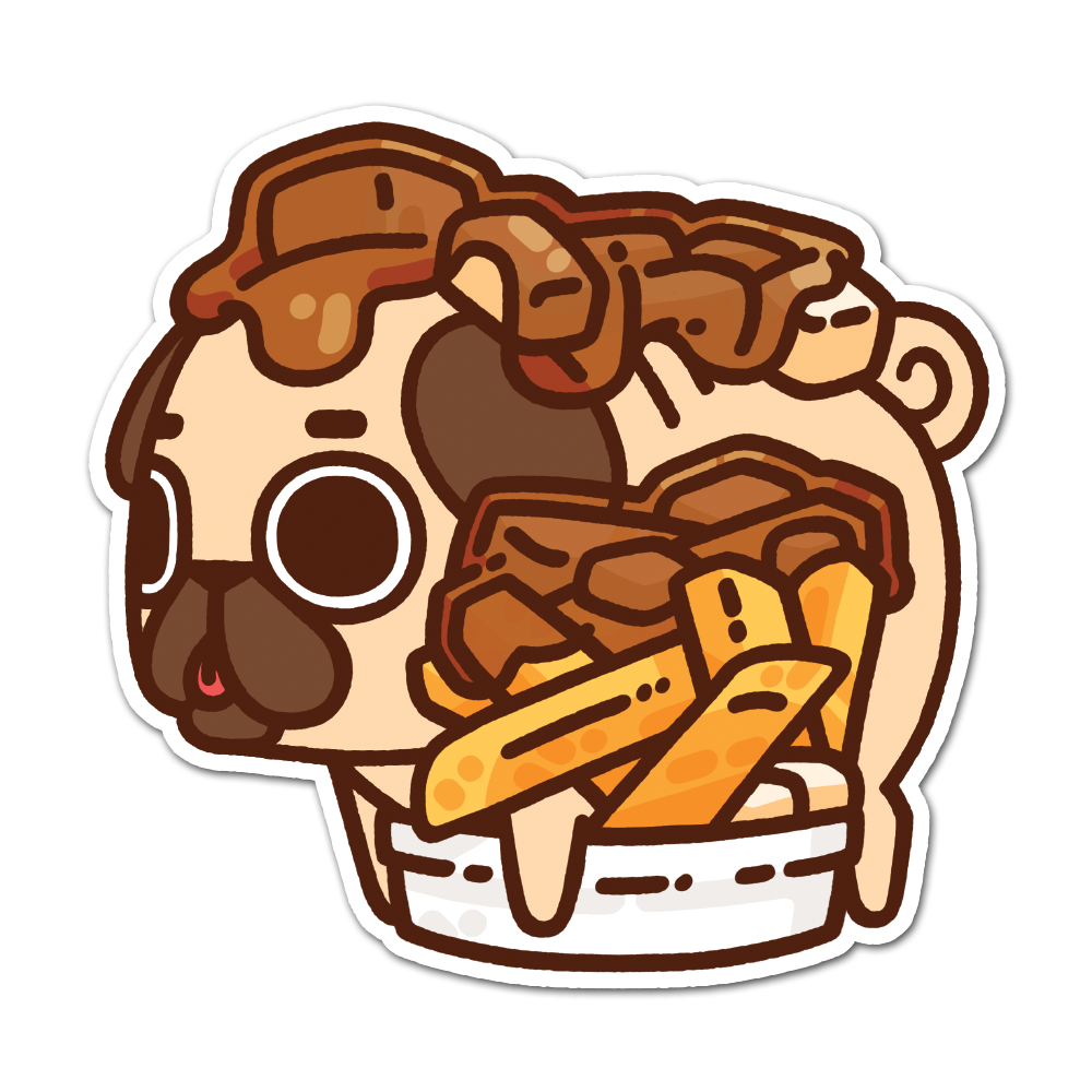 Poutine Puglie Sticker – Puglie Mart