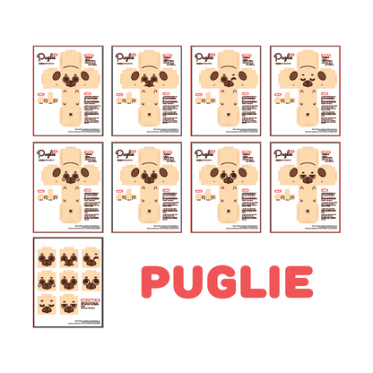 Puglie and Ollie Papercraft