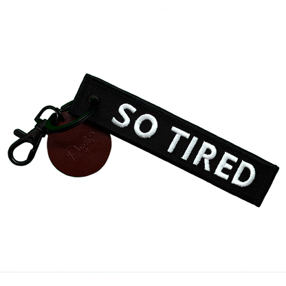 Tired Puglie Puglie Keytag