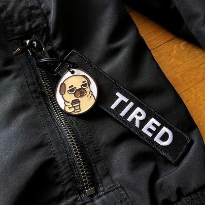 Tired Puglie Puglie Keytag