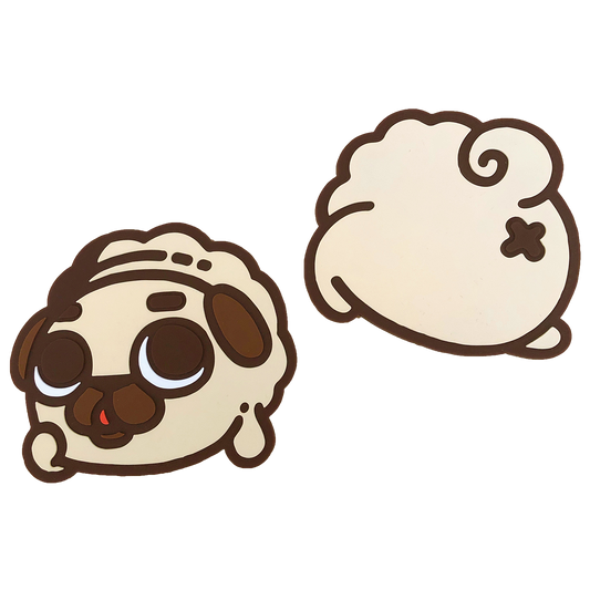 Puglie Poking Thru Silicone Coasters