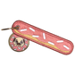 Keep On Rollin' Spinning Key Tag