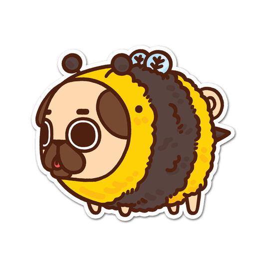 Bee Puglie Sticker