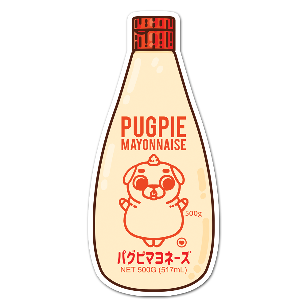 Kewpie Mayo Puglie Sticker