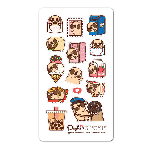 Puglie x Stickiiclub Sticker Sheet